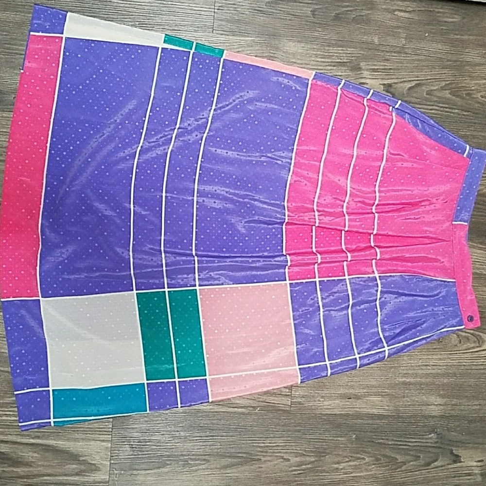 Vintage geometric skirt